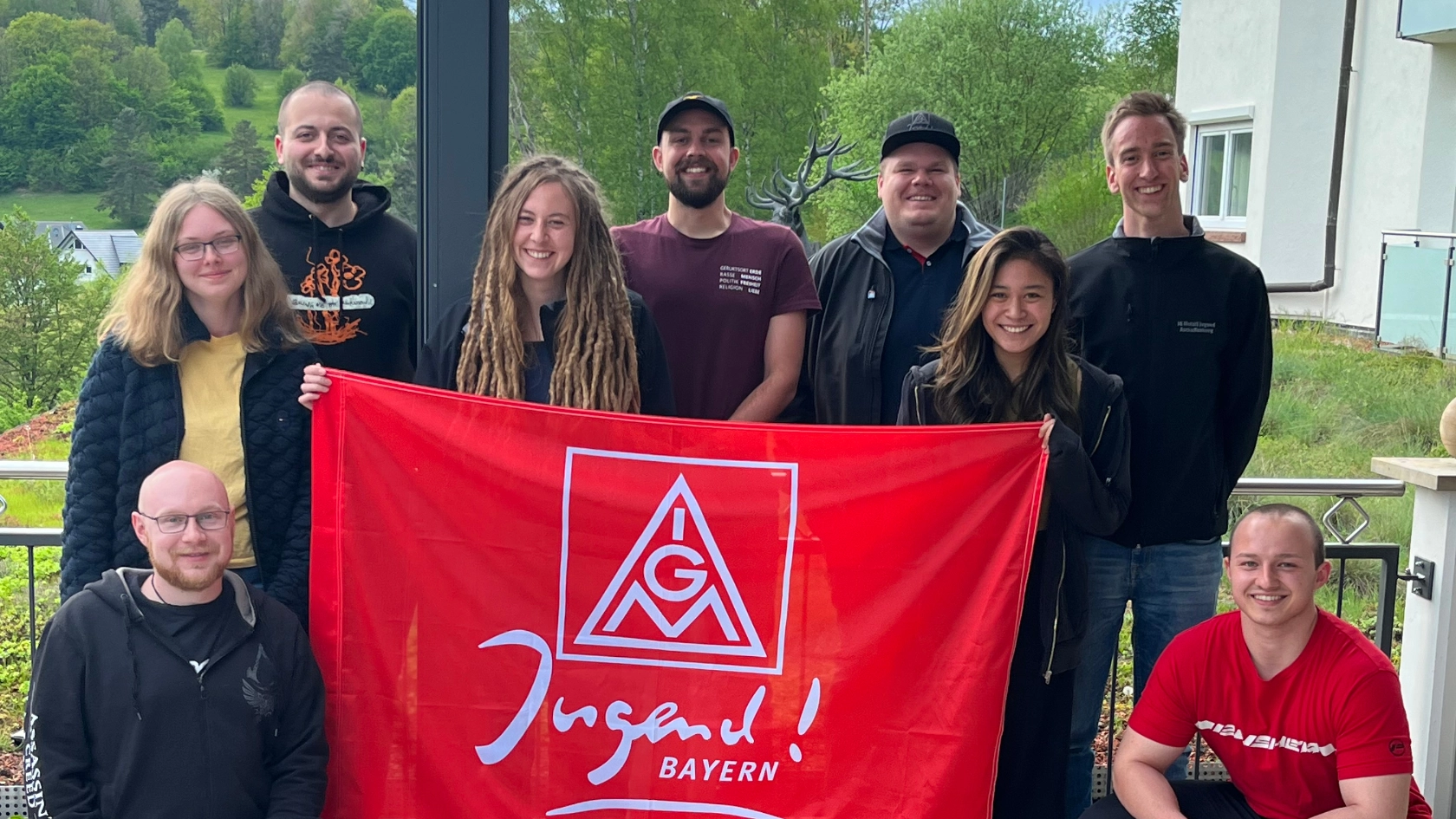 Die neugewählte OJA-Leitung