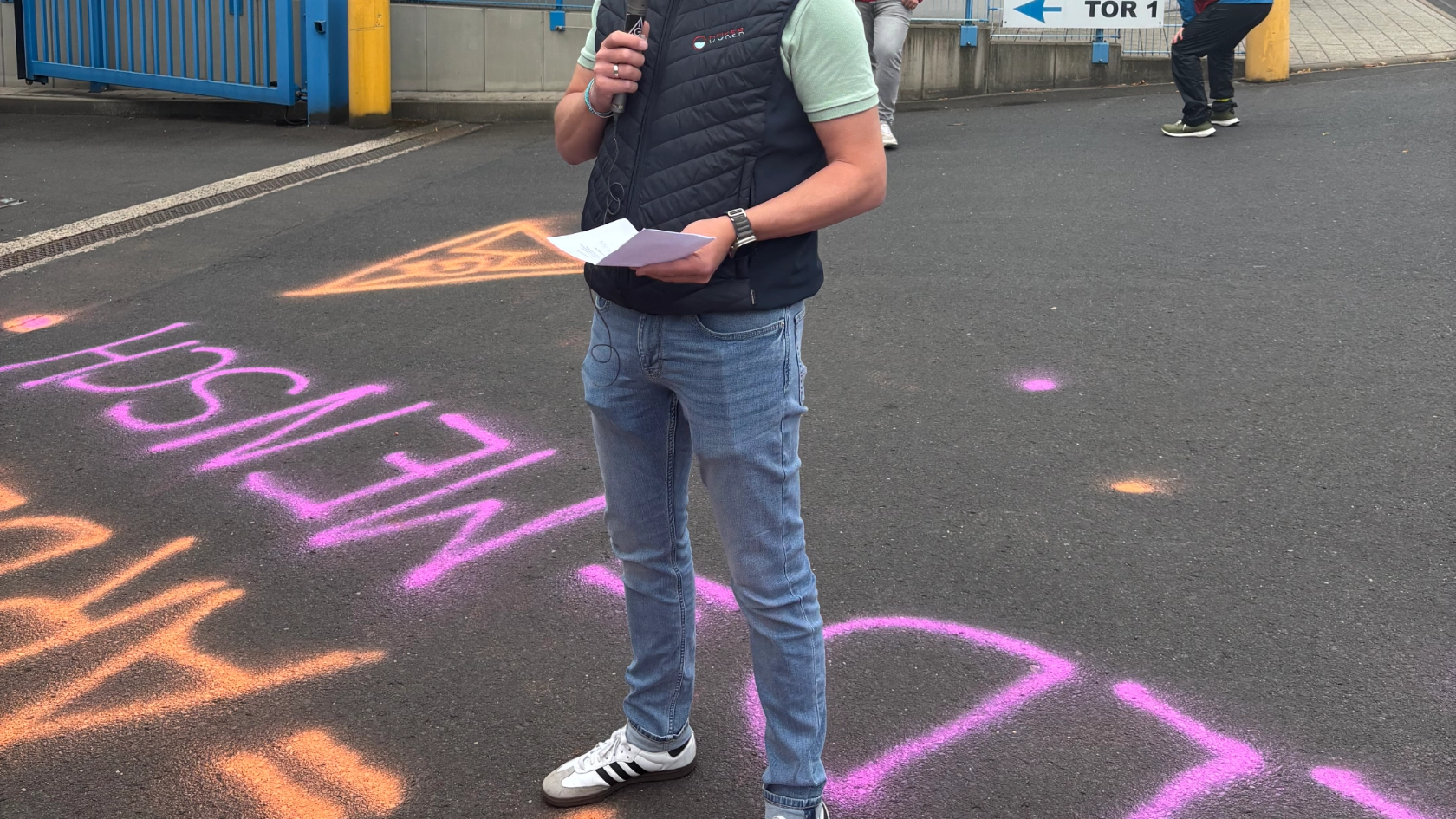 Die Flamme der Solidarität reist durch den Spessart!