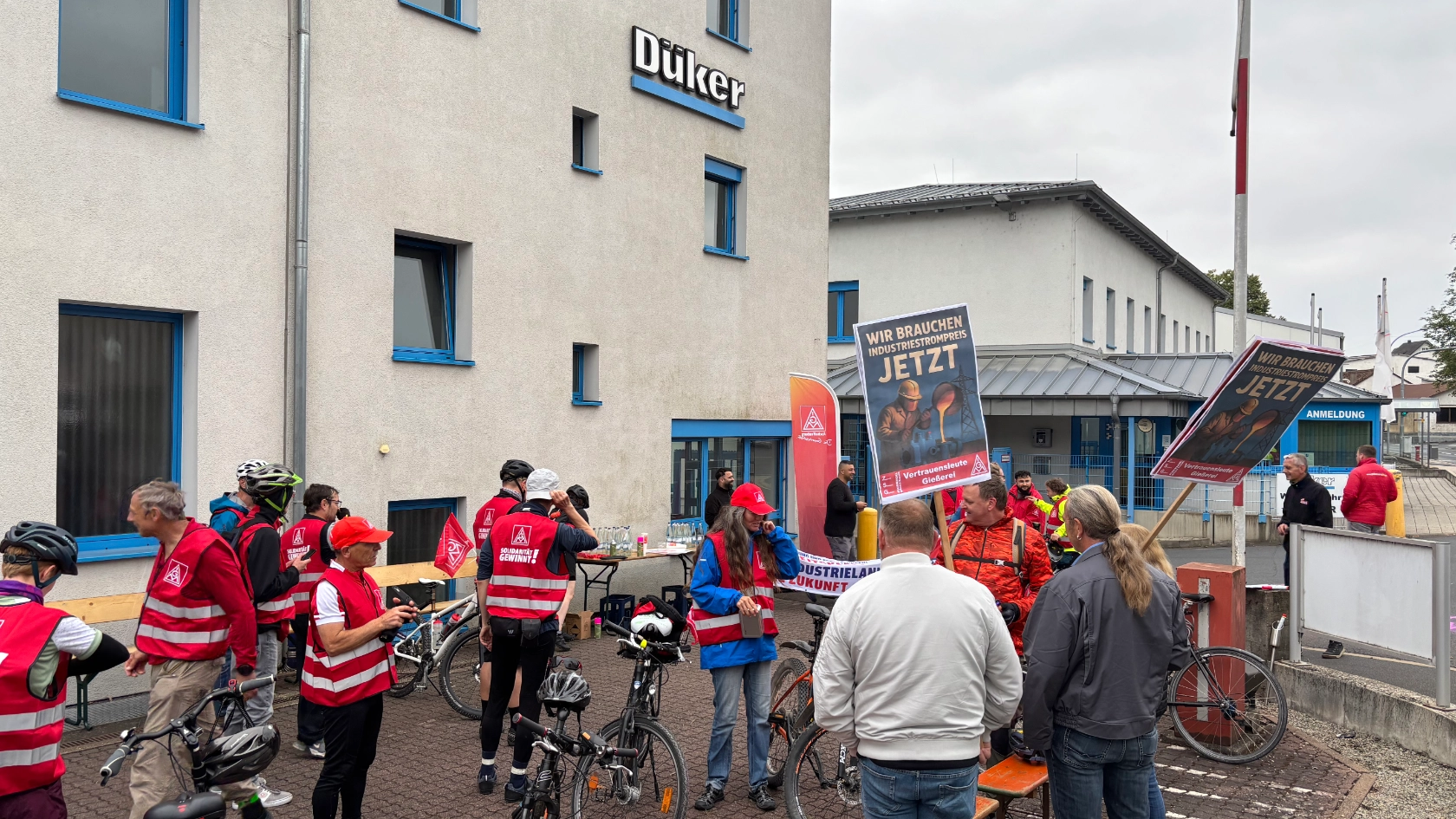 Die Flamme der Solidarität reist durch den Spessart!