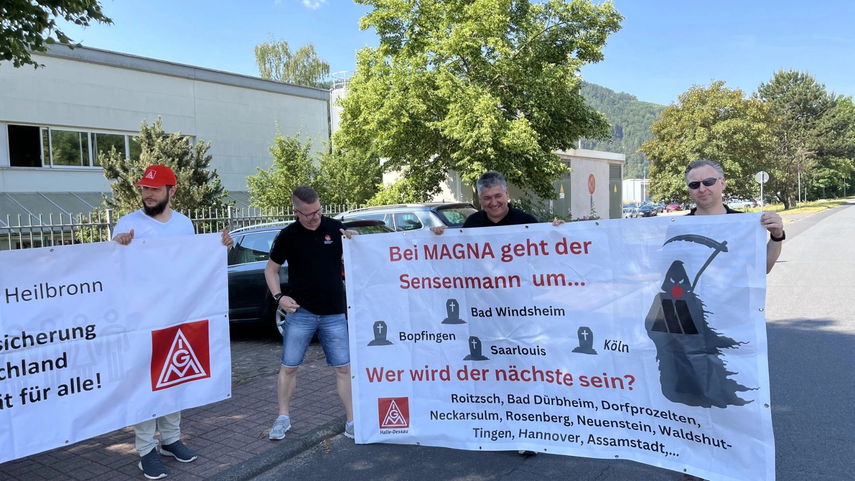 Aktion der Beschäftigten, gemeinsam mit dem Arbeitnehmerrat