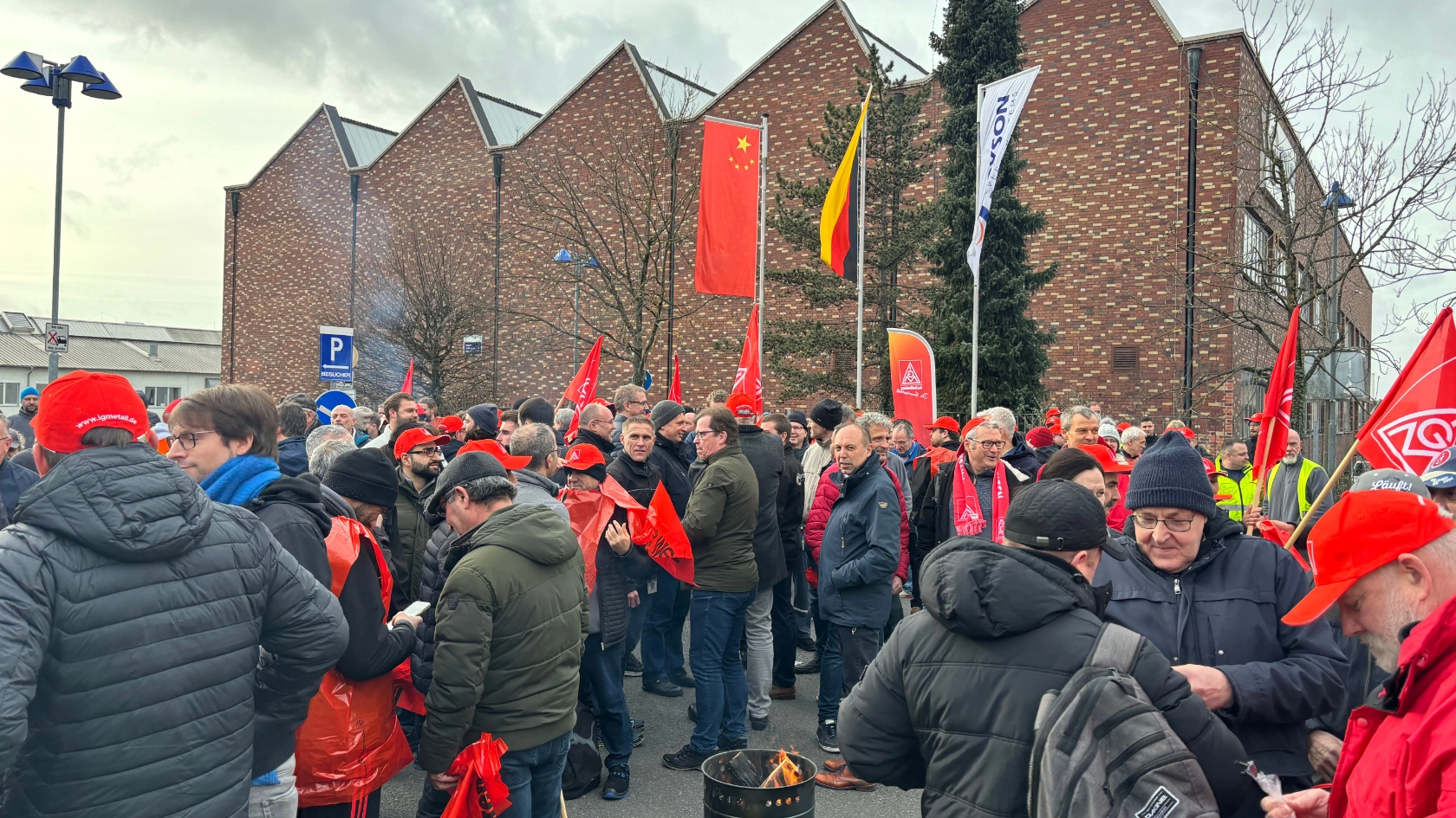 Warnstreik bei Joyseon Safety Systems und RSE Aschaffenburg am 25.01.2024