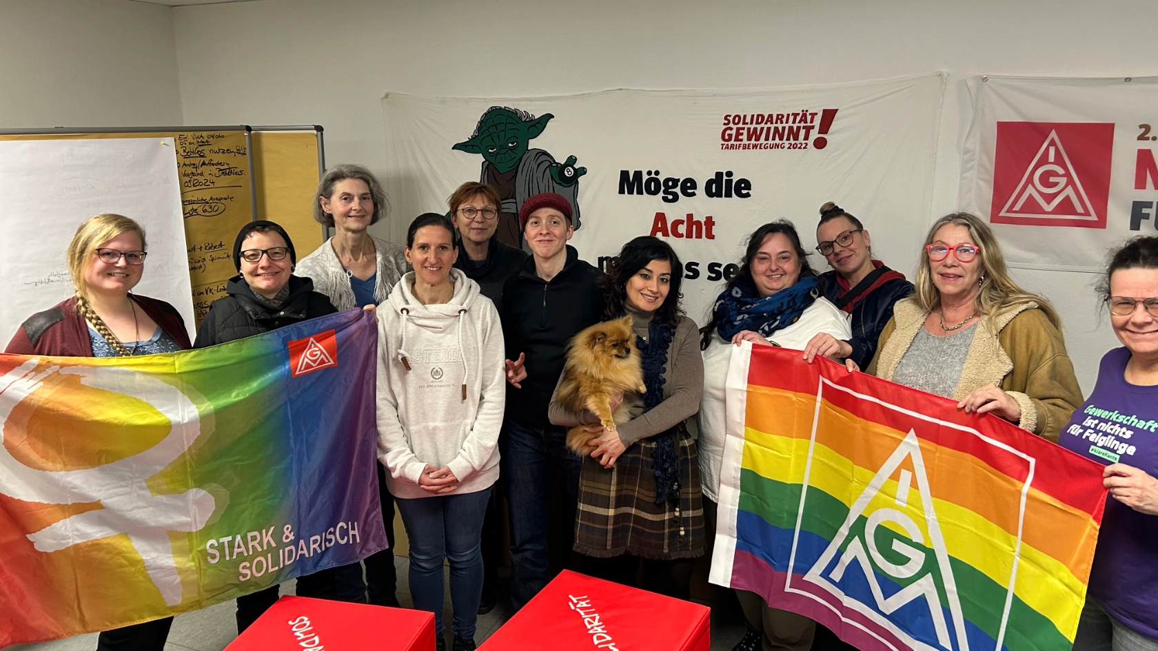 Aktive Frauen treffen sich zum Austausch beim letzten Frauennetzwerk am 06.03.2024