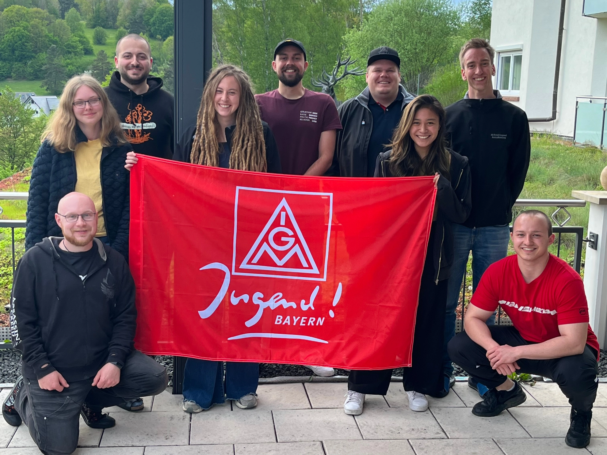 Die neugewählte OJA-Leitung