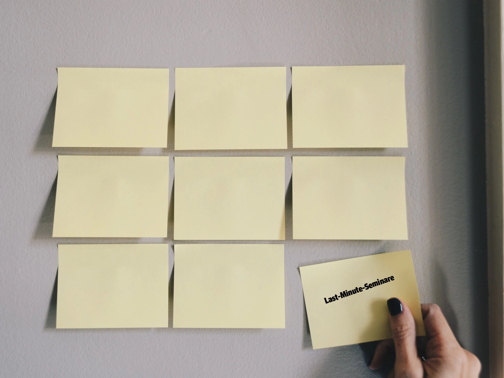 Last Minute Seminare Posti Haftnotiz IG Metall Bildungszentrum Lohr Bad Orb