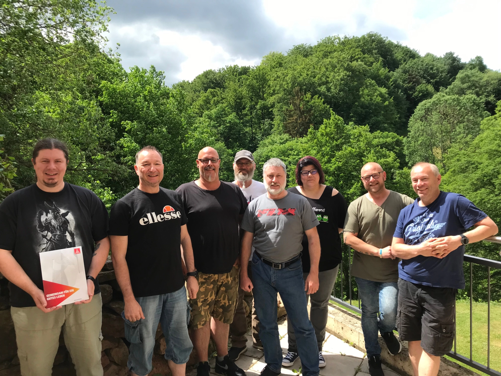 Teilnehmer des Wochenendseminars der KUKA Industries Obernburg