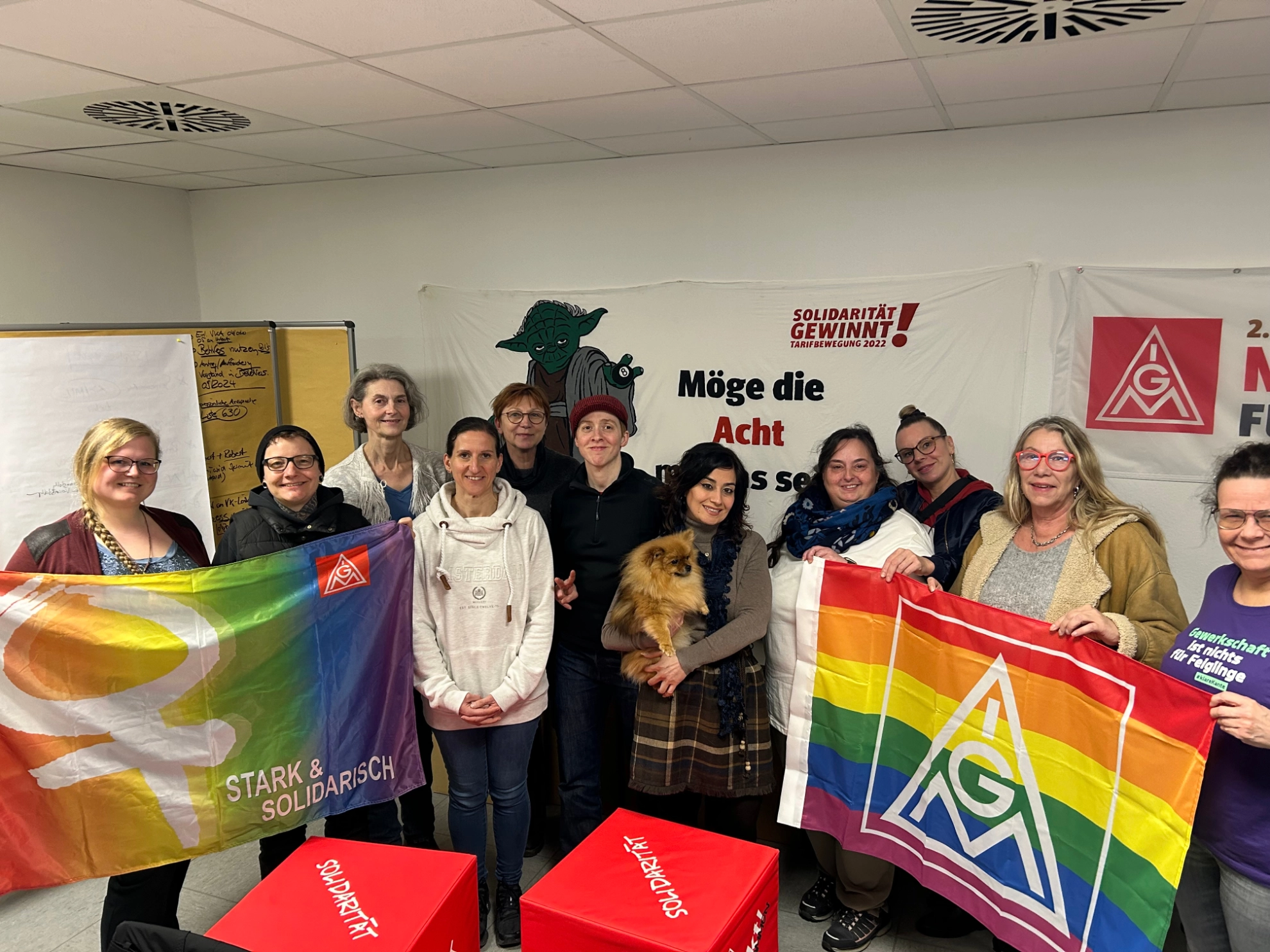 Aktive Frauen treffen sich zum Austausch beim letzten Frauennetzwerk am 06.03.2024