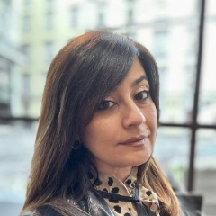 Neda Kangarlou - Mitglied des Ortsvorstands der IG Metall Aschaffenburg