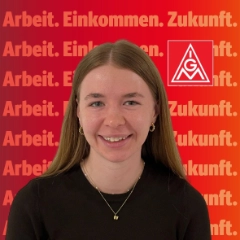 Hanna Rosenberger ist Verwaltungsangestellte im Regionalteam Unterfranken