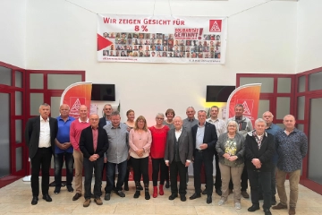 IG Metall ehrte 84 Jubilare*innen aus der Region Lohr für langjährige Mitgliedschaft