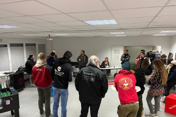 JAV-Glühweinempfang der IG Metall Jugend Aschaffenburg