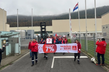 Framatome, Ziemann HOLVRIEKA und WIKA im Warnstreik