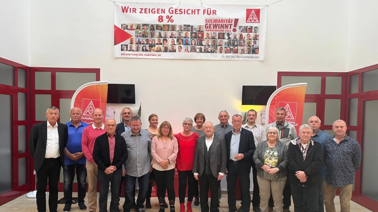 Langjährige Mitglieder wurden an der Jubilarehrung am 15.10.2022 in Lohr geehrt.