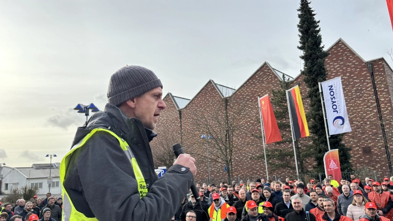 Warnstreik bei Joyseon Safety Systems und RSE Aschaffenburg am 25.01.2024