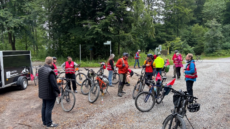 Die Flamme der Solidarität reist durch den Spessart!