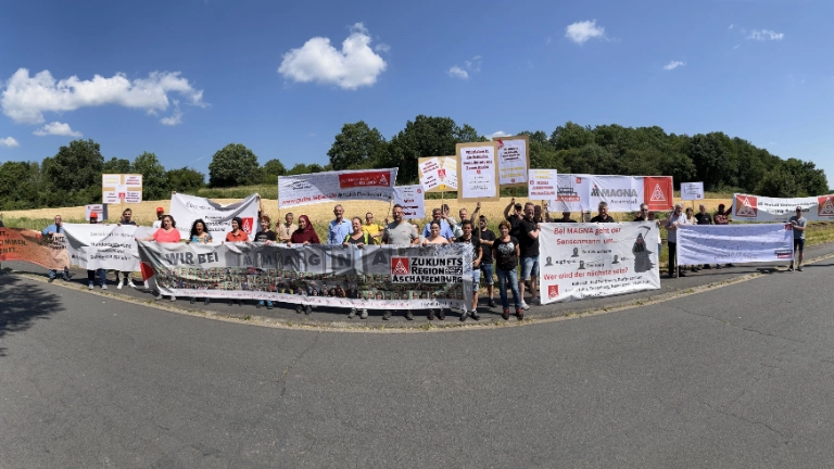 Aktion der Beschäftigten, gemeinsam mit dem Arbeitnehmerrat