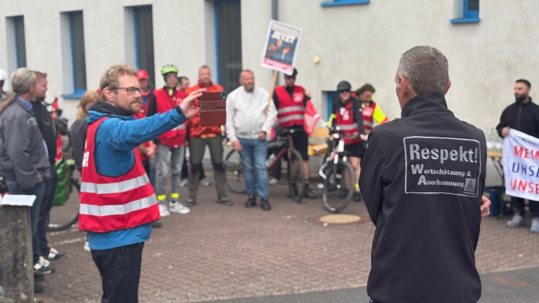 Die Flamme der Solidarität reist durch den Spessart!