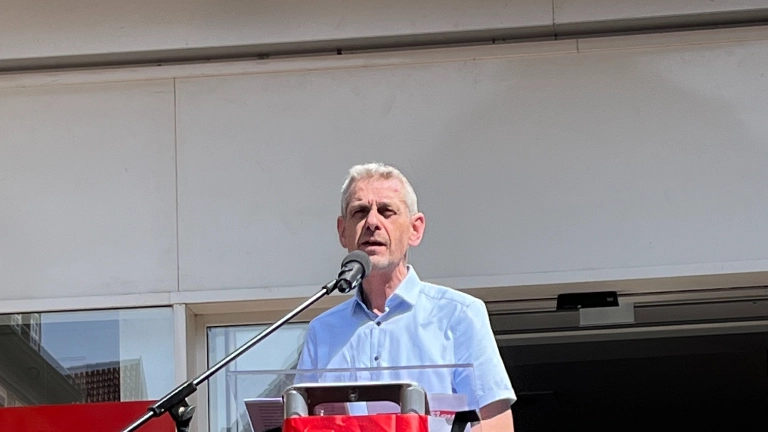 1. Mai Kundgebung in Lohr am Main