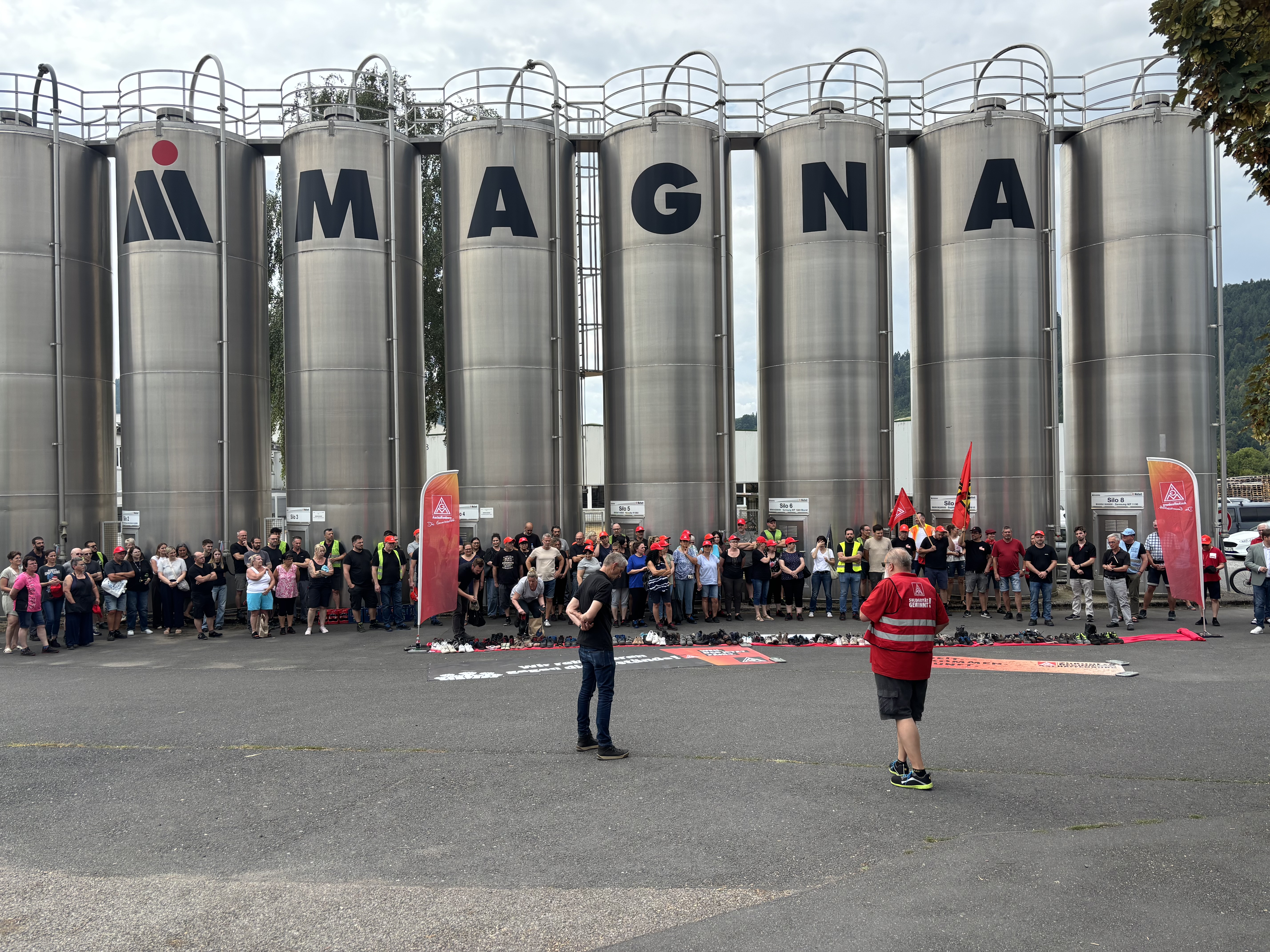 Magna Protestaktion 17.07.2026