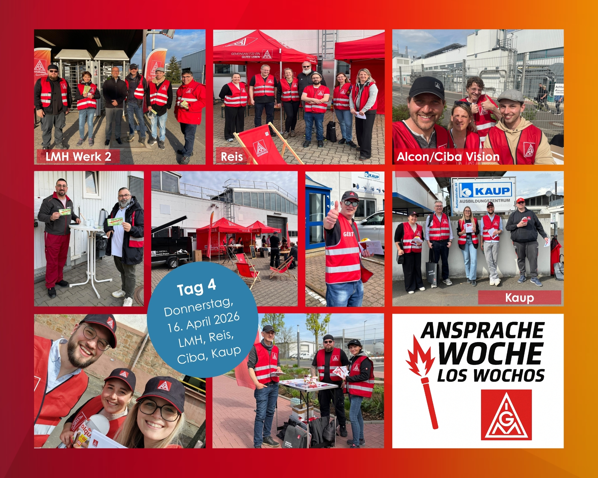 Ansprachewoche in der Geschäftsstelle Aschaffenburg