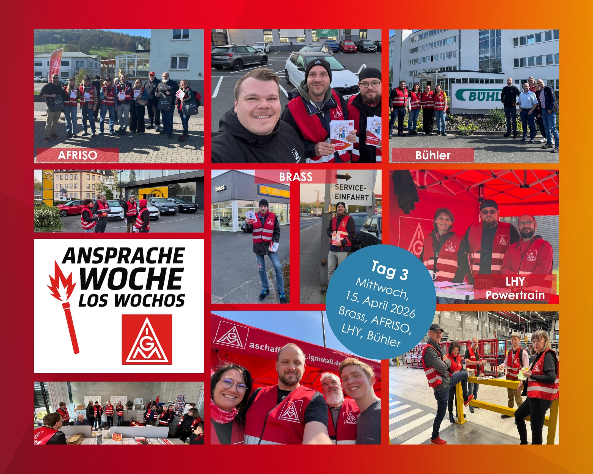 Ansprachewoche in der Geschäftsstelle Aschaffenburg
