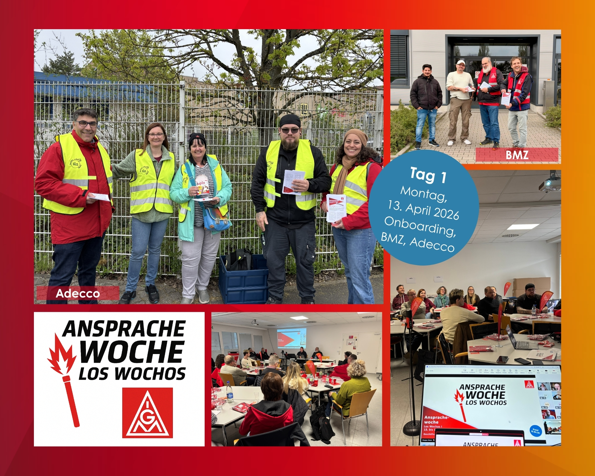 Ansprachewoche in der Geschäftsstelle Aschaffenburg