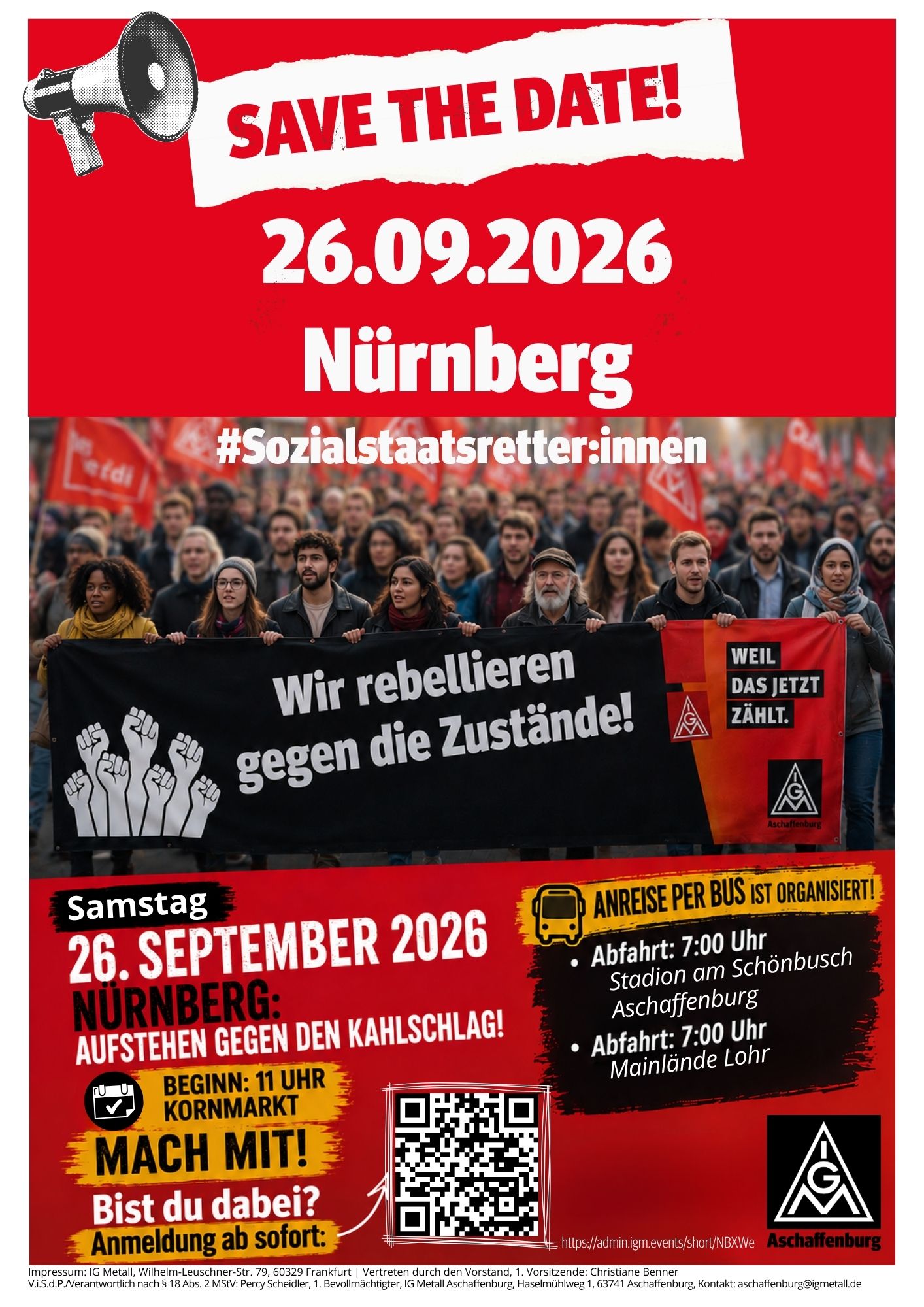 Großdemo Nürnberg