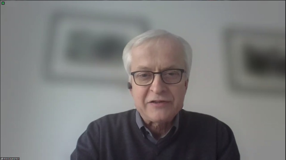 Onlineveranstaltung zum Koaltionstvertrag der IG Metall Aschaffenburg mit Hans-Jürgen Urban