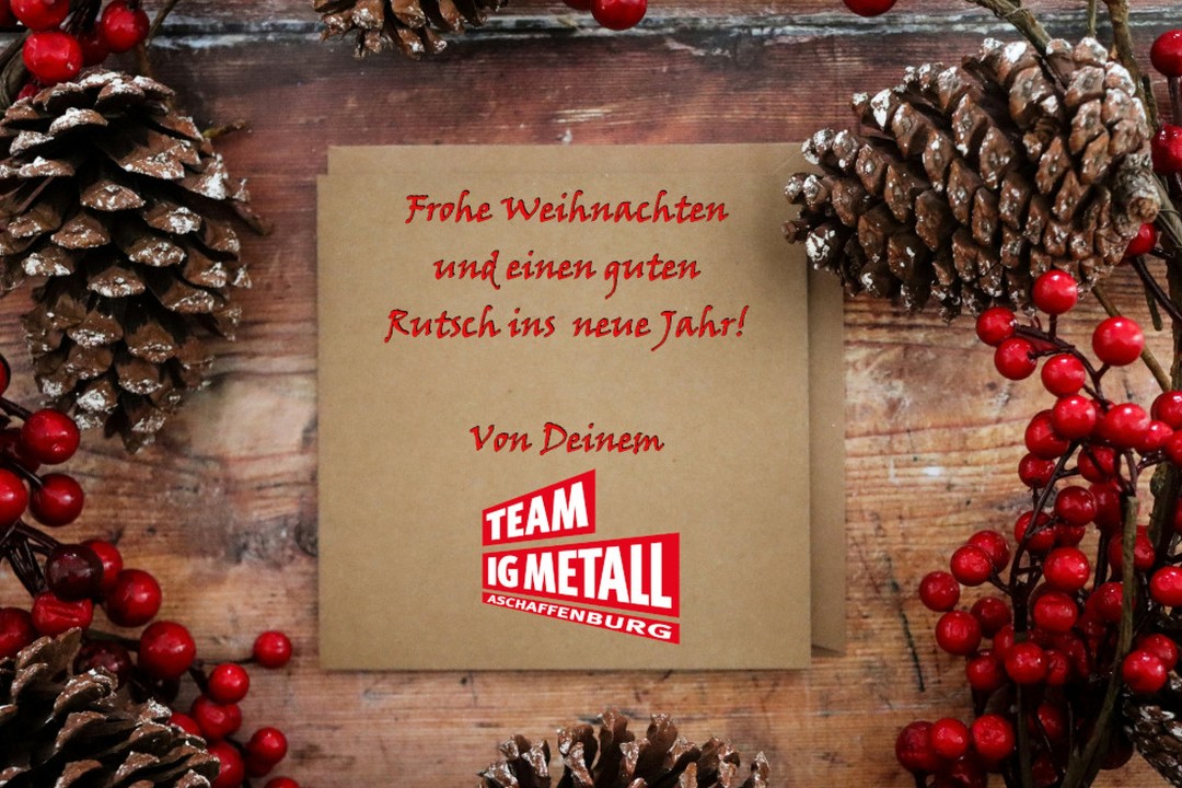 Weihnachtsgruß Aschaffenburg