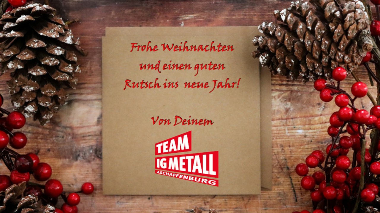 Weihnachtsgruß Aschaffenburg