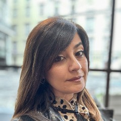 Neda Kangarlou - Mitglied des Ortsvorstands der IG Metall Aschaffenburg